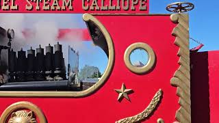 Hesper Mabel Steam Calliope mini concert on the Grounds in Mabel, Sat. AM at Steam Engine Days 2024