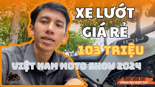 Xe Lướt Giá Rẻ|Husqvarna Vitpilen 401|Việt Nam Moto Show 2024