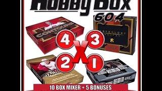 HOBBYBOX604 GROUP BREAK #765 *HOCKEY* 4/3/2/1 Contours Showcase Anthology \u0026 Platinum 10 Box Break