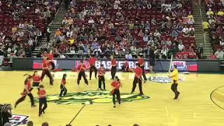 Kung Fu Demonstration for USA National Women Basketball VS China Team