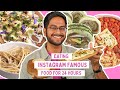 OMG😳😱 EATING ONLY INSTAGRAM TRENDING DISHES FOR 24 HOURS | VIRAL FOOD CHALLENGE