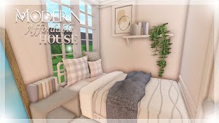 BLOXBURG | 50k; Modern Affordable House | Bloxburg House