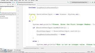 Validating User Input For Integer Value || Java programming || Input Validation || DoWhile & IfElse