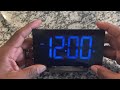 goloza digital alarm clock review