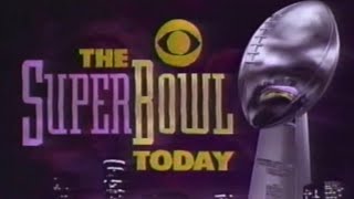 Washington FT SUPERBOWL XVII, XXII, XXVI Opening (Intro) on NBC, ABC and CBS