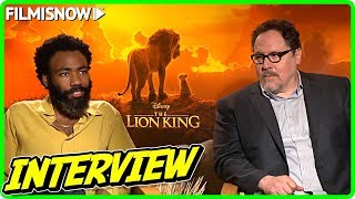 THE LION KING | Jon Favreau & Donald Glover talk about the movie - Official Interview