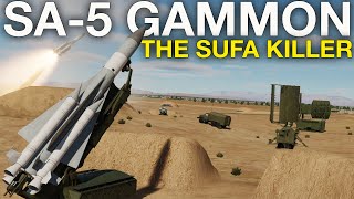 DCS NEW SA-5 Gammon SAM & Israeli Style SEAD Tactics!