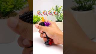 🍭 Very Satisfying and Relaxing Magnetic Balls ASMR 🍭#shorts  #amazing #art