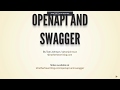 OpenAPI and Swagger