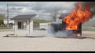 Wildfire Risk Forum - IBHS burn demonstration