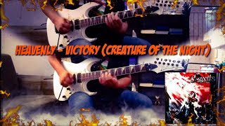 HEAVENLY - (VICTORY CREATURE OF THE NIGHT ) GUITAR COVER