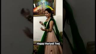 Celebrating Indian Festival Hariyali Teej 🇮🇳 #shorts #trending #viral #teej #indianfestival #yt