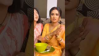 Panchami Serial Actresses Chitra nd Panchami New Funny Reels Video Status😅 #shorts