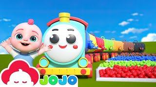 The Color Train Song + More Children Songs \u0026 Cartoons | Baby JoJo Nursery Rhymes \u0026 Kids Songs