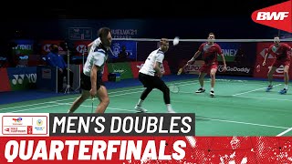 TotalEnergies BWF World Championships 2021 | Astrup/Rasmussen [7] vs Lamsfuss/Seidel [12] | QF