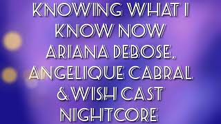 Knowing What I Know Now | Nightcore | Ariana DeBose, Angelique Cabral \u0026 Wish Cast