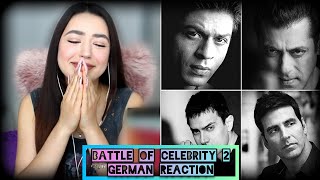 GERMAN REACTION | Battle of Celebrity - Shahrukh Khan Vs Salman Khan Vs Aamir Khan Vs Akshay Kumar