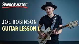 Joe Robinson Guitar Lesson 1 – 