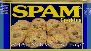 SPAM Cookies?!?! -  WHAT ARE WE EATING?? - How To Make SPAM Cookies - The Wolfe
