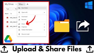 How To Upload And Share Files in Google Drive (Full Guide)