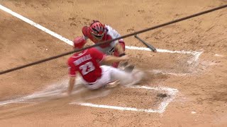 STL@CIN: Carpenter turns great DP with bases loaded