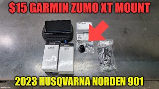 2023 Norden 901 Part 5 (Garmin Zumo xt 15 dollar mount)