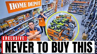 5 Home Depot Items Employees Warn You NEVER to Buy