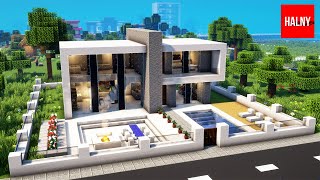 Minecraft modern house - Tutorial
