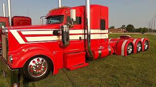 HUGE Custom Big Rig 2024 Truck Show