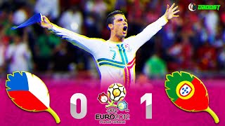 Czech Republic 0-1 Portugal - EURO 2012 - Ronaldo's Header - Extended Highlights - FHD