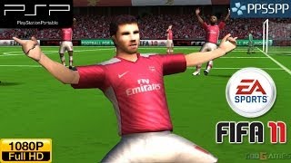 Fifa 11 - PSP Gameplay 1080p (PPSSPP)