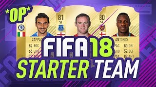 FUT 18 CHEAP OP STARTER TEAM! - FIFA 18 Ultimate Team Squad Builder