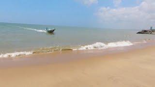 Beaching a boat