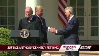 Justice Anthony Kennedy retiring