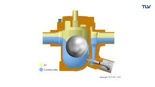 JA Series Air Trap Operation Animation
