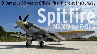 Spitfire XIV take off on D Day+80 6th June 2024