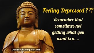 Feeling depressed ? Remember these words about depression | Buddha quotes |