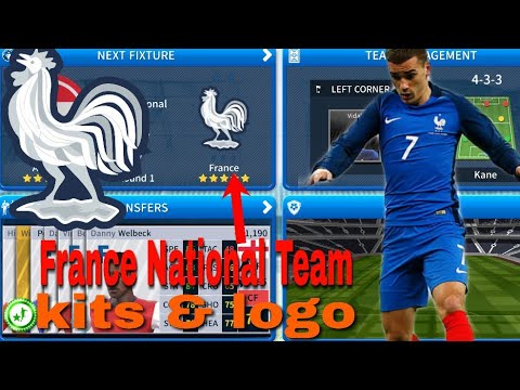 Dream League Soccer 2019 How To make France National Team Kits & Logo