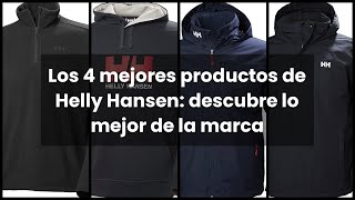 Helly hansen: Los 4 mejores productos de Helly Hansen: descubre lo mejor de la marca ✔