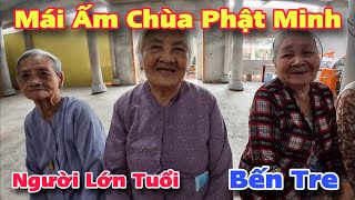 32 Người Lớn Tuổi Hạnh Phúc Nhận Quà Hảo Tâm Mỹ Tại Mái Ấm Chùa Phật Minh Bến Tre | Khương Nhựt Minh