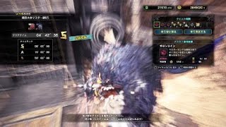 闘技大会マスター級05　片手剣　ソロ　04'42''38 / Arena Master Quest 5 / SnS Solo