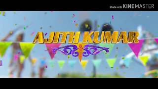 Viswasam Motion Poster - Veeram BGM | Thalapathy fan EDIT