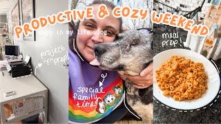 PRODUCTIVE WEEKEND VLOG | Project F house prep & family moments