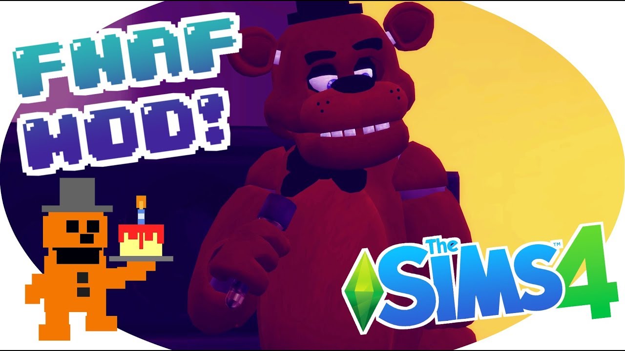 FNAF IN THE SIMS 4! 🎉🎈 Pizzaria & Animatronics CC + Mods DOWNLOAD ...