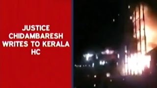 Justice Chidambaresh Writes To Kerala HC For A Ban On Fire-Crackers