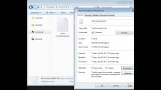 How to Encrypt or Compress a File on a Windows System