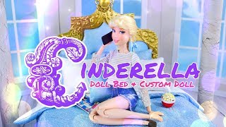 DIY - How to Make: Disney Princess Bed PLUS Made to Move Cinderella