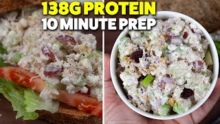 Healthy Chicken Salad with Cottage Cheese | Easy, Cheap, High Protein
