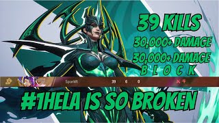 Mastering the Shadows with Number 1 Hela in the World | Marvel Rivals Gameplay