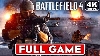 BATTLEFIELD 4 Gameplay Walkthrough Campaign FULL GAME [4K 60FPS PC RTX 3090] - No Commentary